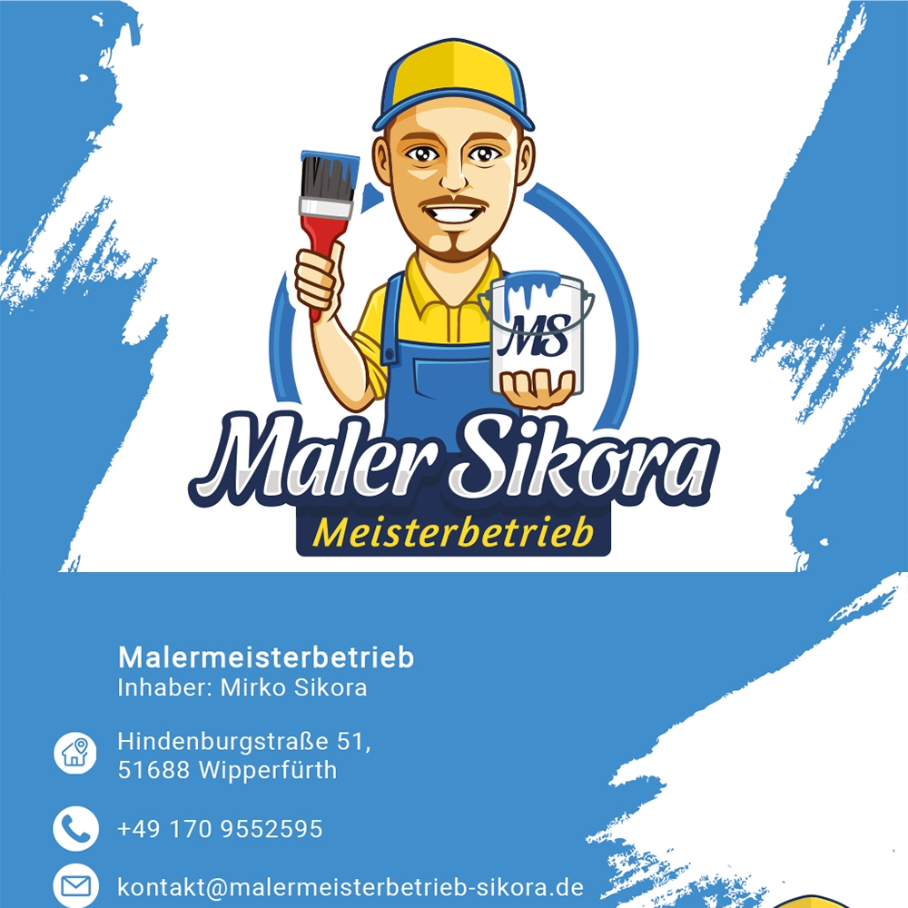 Malermeister Sikora – weitere Gestaltungsarbeit